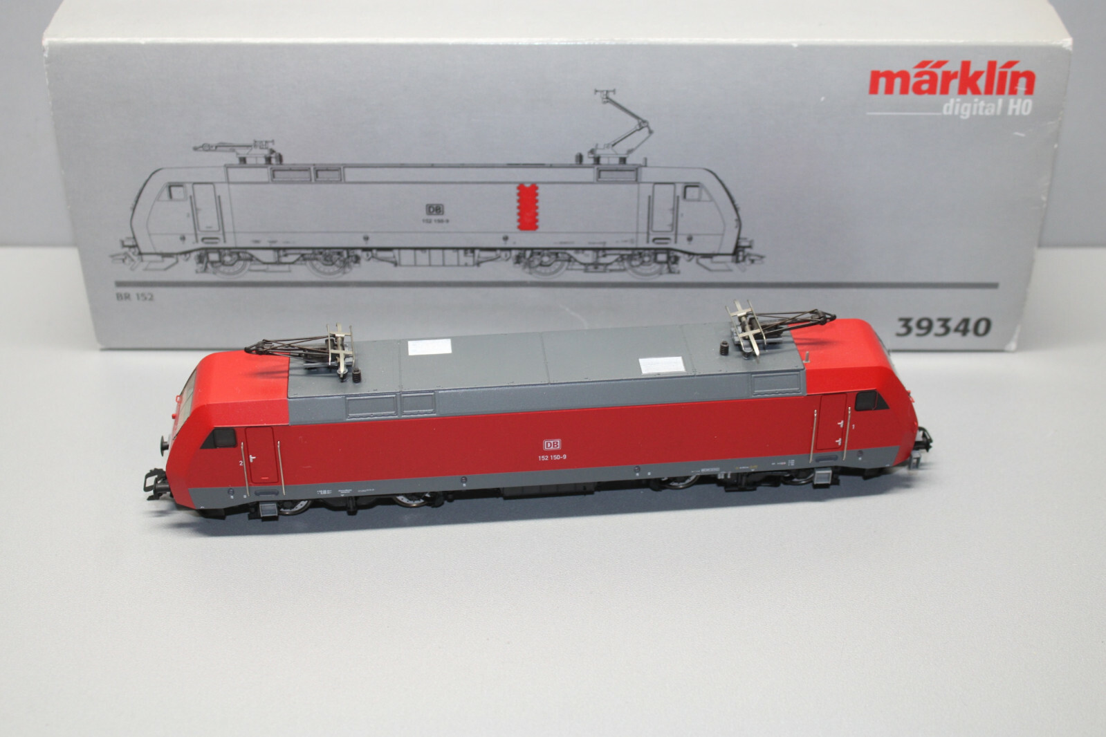 Märklin 39340 Digital Electric Locomotive Series 152 150-9 DB Gauge H0 OVP