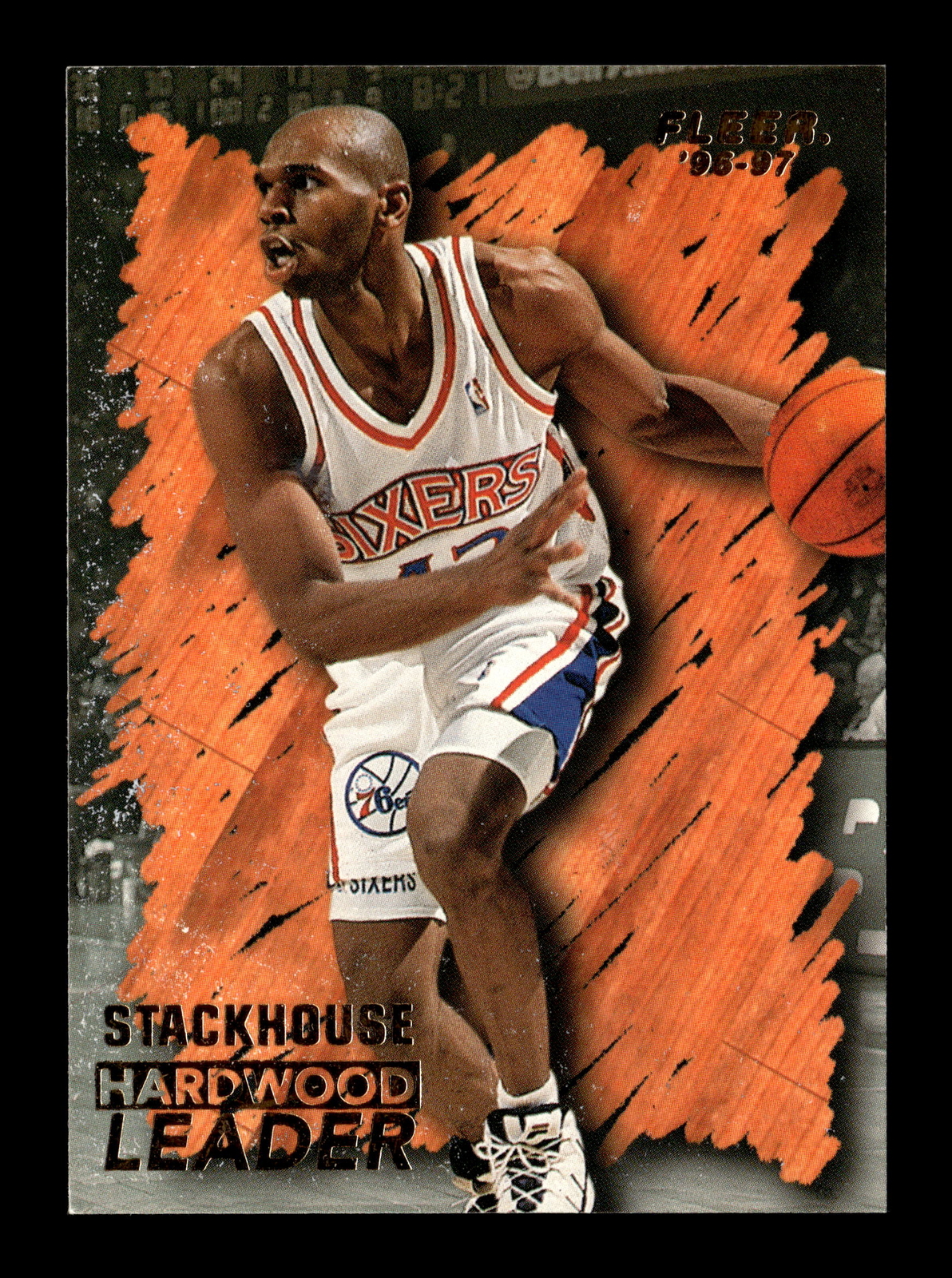 1996-97 Fleer Basketball #139 Jerry Stackhouse RC Rookie Philadelphia 76ers