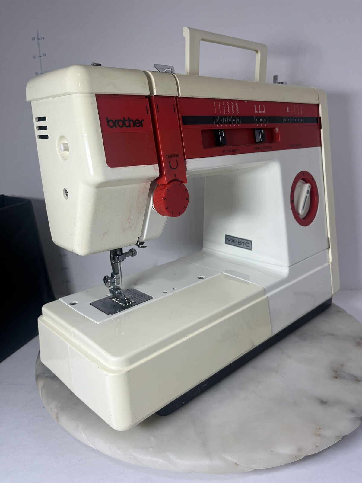 Brother VX810 Sewing Machine w/Pedal case + Extras eBay