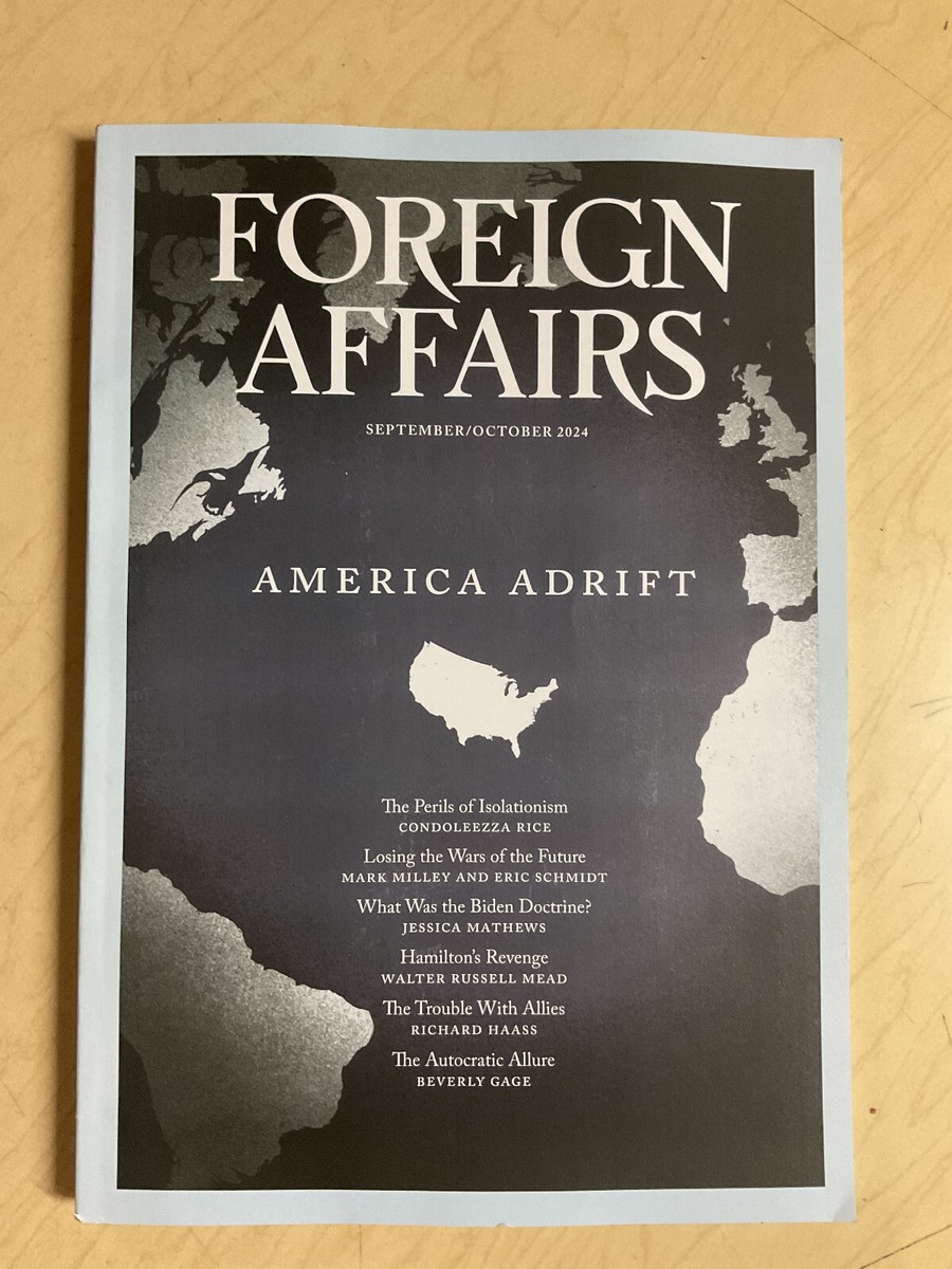 back issues 2020 2021 2022 2023 2024 Foreign Affairs &quot; You Pick 