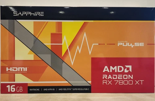 SAPPHIRE PULSE AMD Radeon RX 7800 XT 16GB GDDR6 Graphics Card