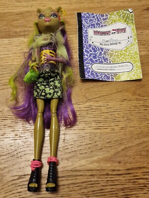 Monster High Puppe - Clawdeen Wolf Clawvenus Freaky Fusions - Venus McFlytrap