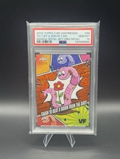 2025 Topps Chrome Veefriends Manga Orange /25 Tough to Beat a Worm From the Dirt