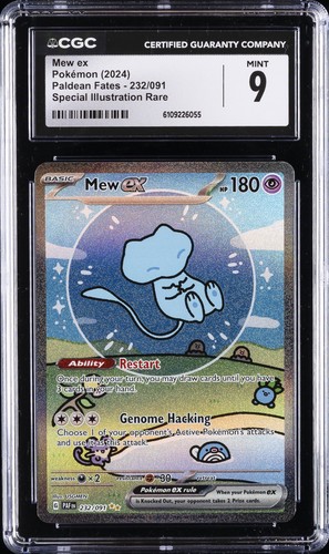 Mew ex graded CGC 9 for sale on eBay
