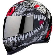 Icon Airform Helmet Full Face - Kryola Kreep Silver - MIPS - Adult Size XL