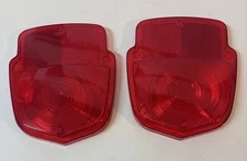 Ford Truck Pick Up F100 F-100 1961 1962 1963 1964 RED TAIL LIGHT LENSES PAIR NEW