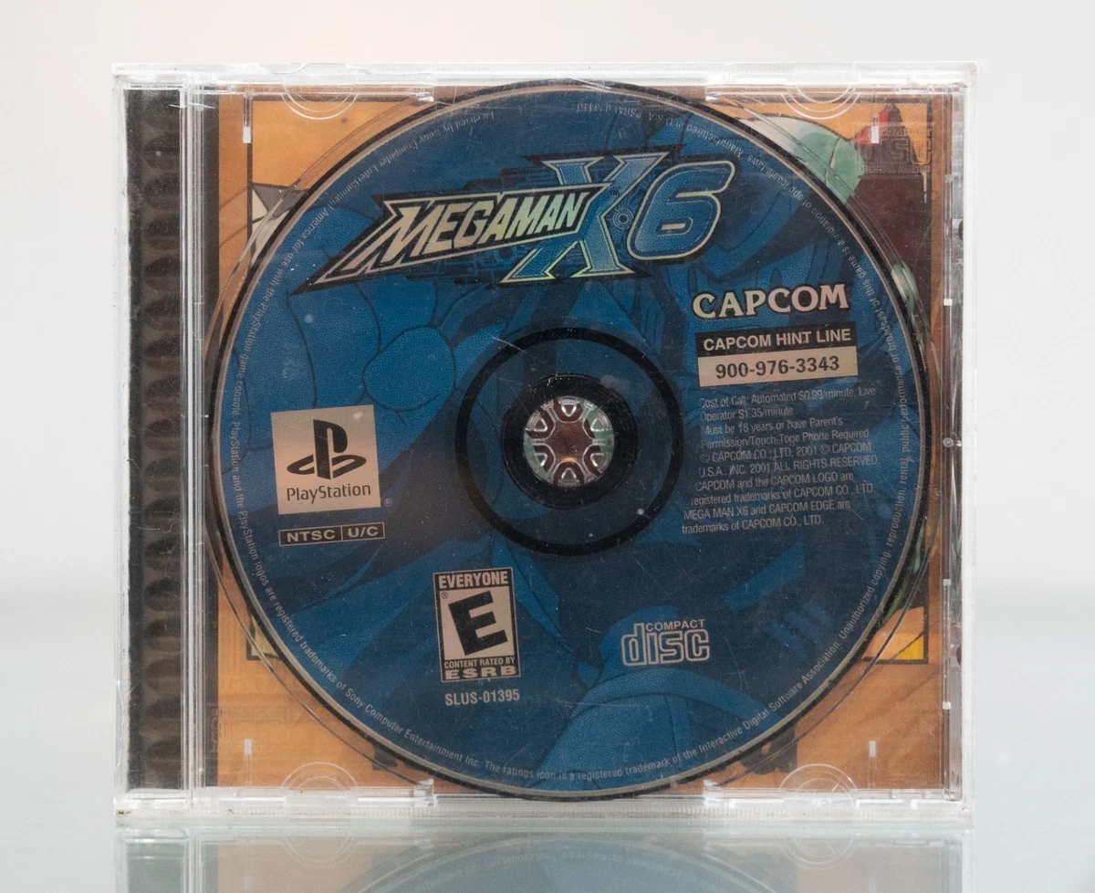 Mega Man X6 Sur Sony PlayStation 1 – Complet Boîte Et Notice – Version PAL – Très Bon état