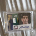 Panini 2013-14 Elite Throwback Threads Prime John Stockton Auto Utah Jazz 07/10