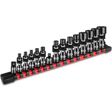 15 Pcs E-torx Swivel Socket Set 14 38 Drive Universal Joint External Star