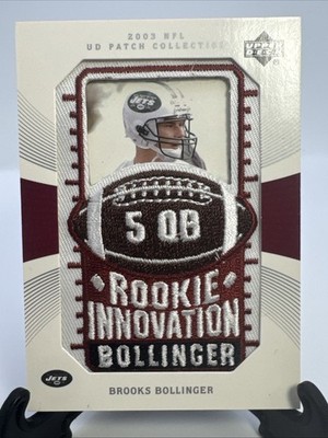 2003 Upper Deck UD Patch Collection - Brooks Bollinger #131 (RC)