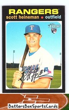 2020 Topps Heritage #605 Scott Heineman