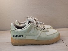 Nike Air Force 1 Gore Tex Shoes Mens Size 9.5 beige Gum GTX Sneakers CK2630-700