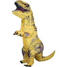 7ft T-Rex Inflatable Costume Adult Size for Halloween Cosplay Party Fancy Dress