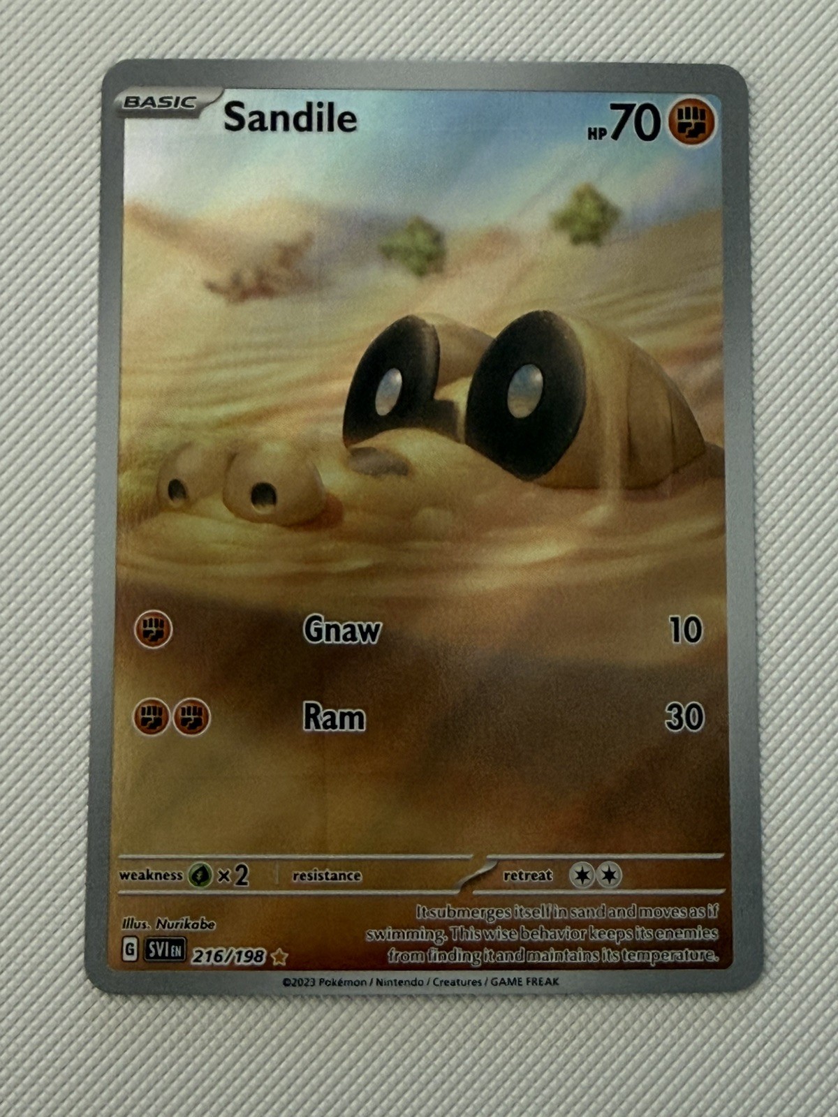 Sandile 2023 Scarlet & Violet #216/198 Illustration Rare (Secret) Price  Guide - Sports Card Investor
