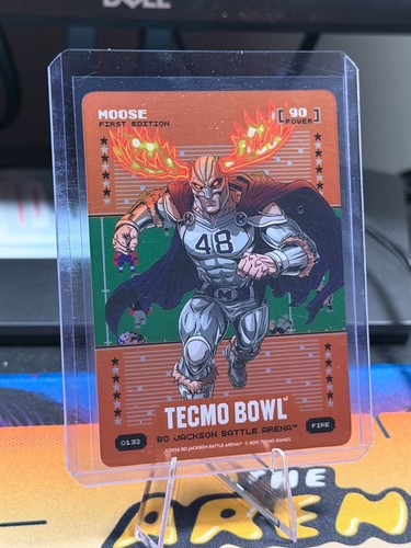 2026 Bo Jackson Battle Arena Moose (Daryl Johnston) Fire Orange Battlefoil #O132