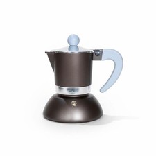 Macchinetta Caffè Caffettiera ad Induzione Marrone 2 Tazze