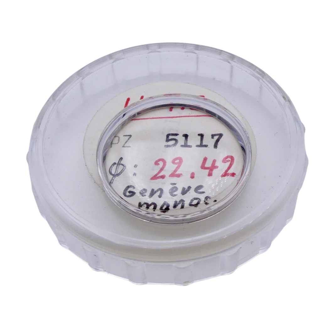 Verre Omega 565 021 glace de montre plexi PZ5117 de remplacement rond