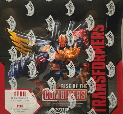 Transformers Rise of the Combiners TCG Booster box card game! Wizards of OOP CCG