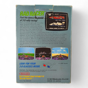Nintendo Entertainment System - Rad Racer - confezione originale - FRG