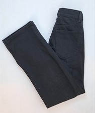Zara Womens Black Denim Straight Leg Jeans EUR 34 UK8