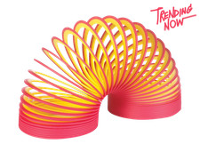 the Original Slinky Brand Neon Plastic Slinky