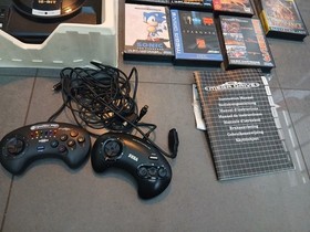  SEGA MEGA DRIVE CLASSIC CONSOLE boxed including games, sonic, terminator 