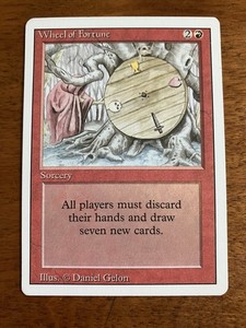 Wheel of Fortune Magic The Gathering for sale | eBay