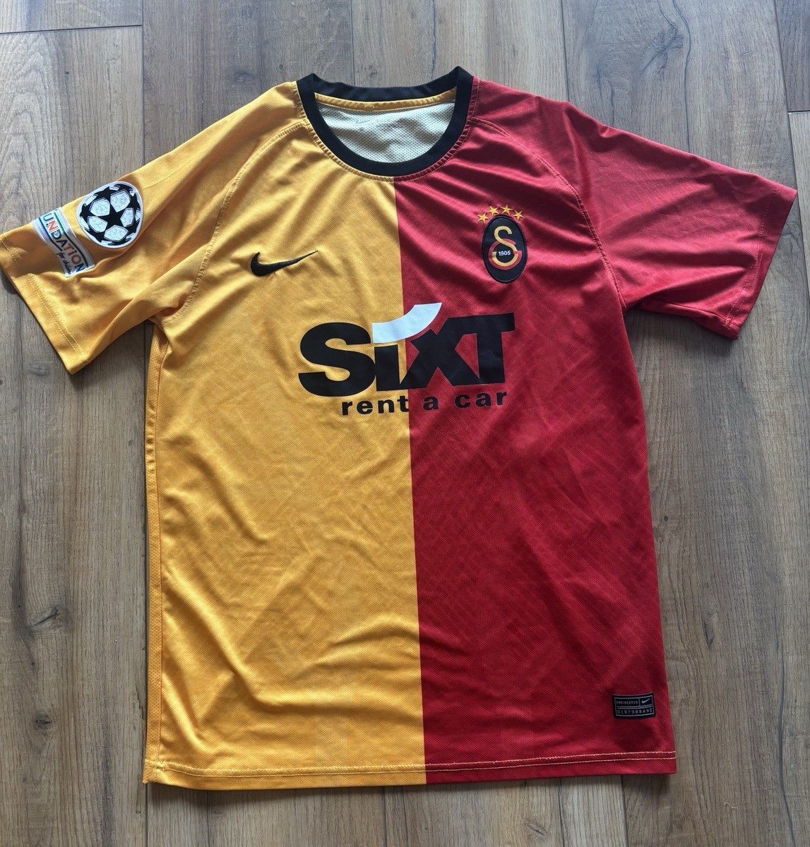 Nike Galatasaray 2021/22 Home Jersey #18 UEFA Champions League