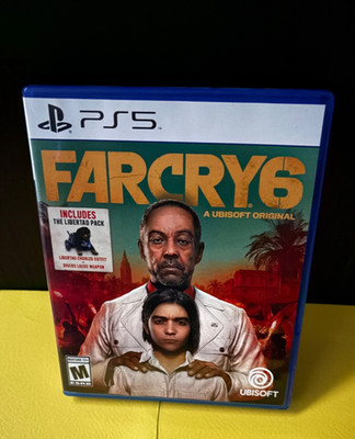 Far Cry 6 Standard Edition (Sony PlayStation 5, 2020) tested, working.