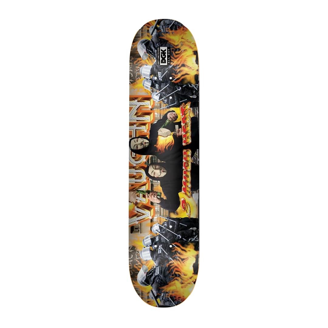DGK Dirty Ghetto Kids Fab Vaughn Skateboard Deck Multi 8 Deck 13490₽