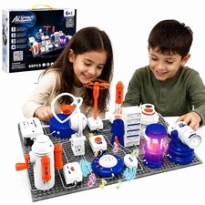 STEM Science Kit for Kids, Electronics Circuit Exploration Toy, 66 PCS 1200...