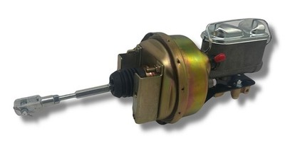 1964-66 Ford Mustang 7'' Power Brake Booster Master Cylinder Disc Drum PV2 Kit