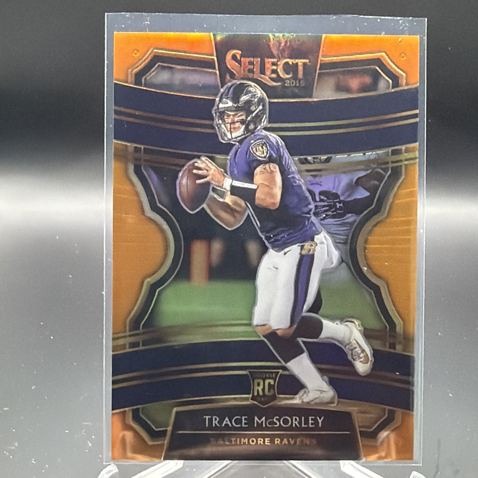 Trace McSorley Panini Select #20 Orange Prizm