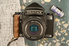 Wood Right Hand Grip For Pentax 67 6X7 Handle...
