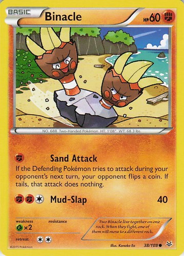 Binacle 38/108 XY - Roaring Skies Common