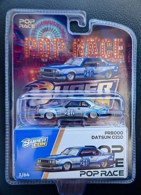 Pop Race Datsun C210 - 2026 Las Vegas Super Con Exclusive Diecast