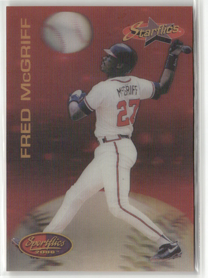 1994 SPORTFLICS 2000 #185 FRED MCGRIFF ATLANTA BRAVES