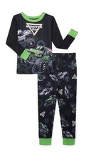 Monster Jam Pajama Long Sleeve Set Size 6 Boys New With Tags