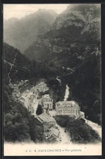 CPA Eaux-Chaudes, Vue générale 