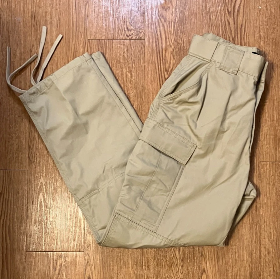 5.11 Tactical TDU Ripstop Pants Mens Medium Regular Khaki Padded Knee 74003