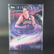 2025-26 Topps Midnight Zach Collins Bulls On-Card Auto SM-ZC Stroke Insert 04/35
