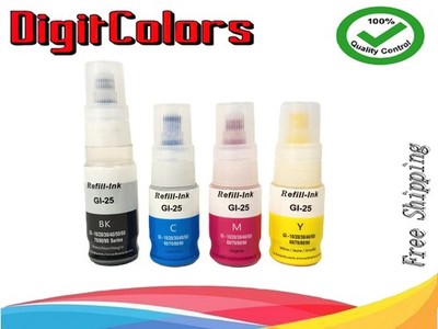 GI-25 Ink Refill Bottle for use Canon Maxify MegaTank GX1020 GX1050 GX2020 BKCMY