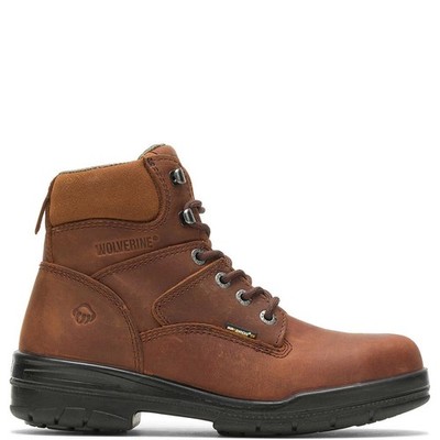 FLASH SALE!!! Wolverine Men's DuraShocks Slip Resistant 6'' Work Boot Dark Brown