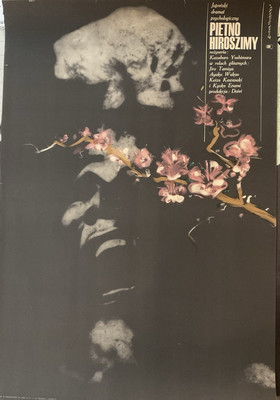Authentic Polish Poster,  Pietno Hiroszimy , Freudenreich, 1966