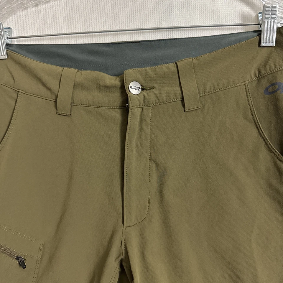 Pantalones Cortos Ferrosi Outdoor Research Para Hombre Talla 31 Verde Nylon 8" Entrepierna Foto 4 de 4