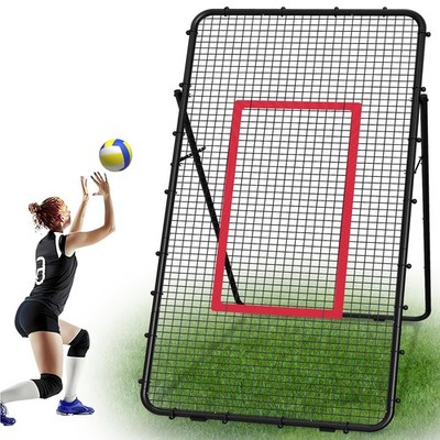 Adjustable Volleybal Net 7x4 Ft,Volleyball Training Equipment for Lacrosse, B...