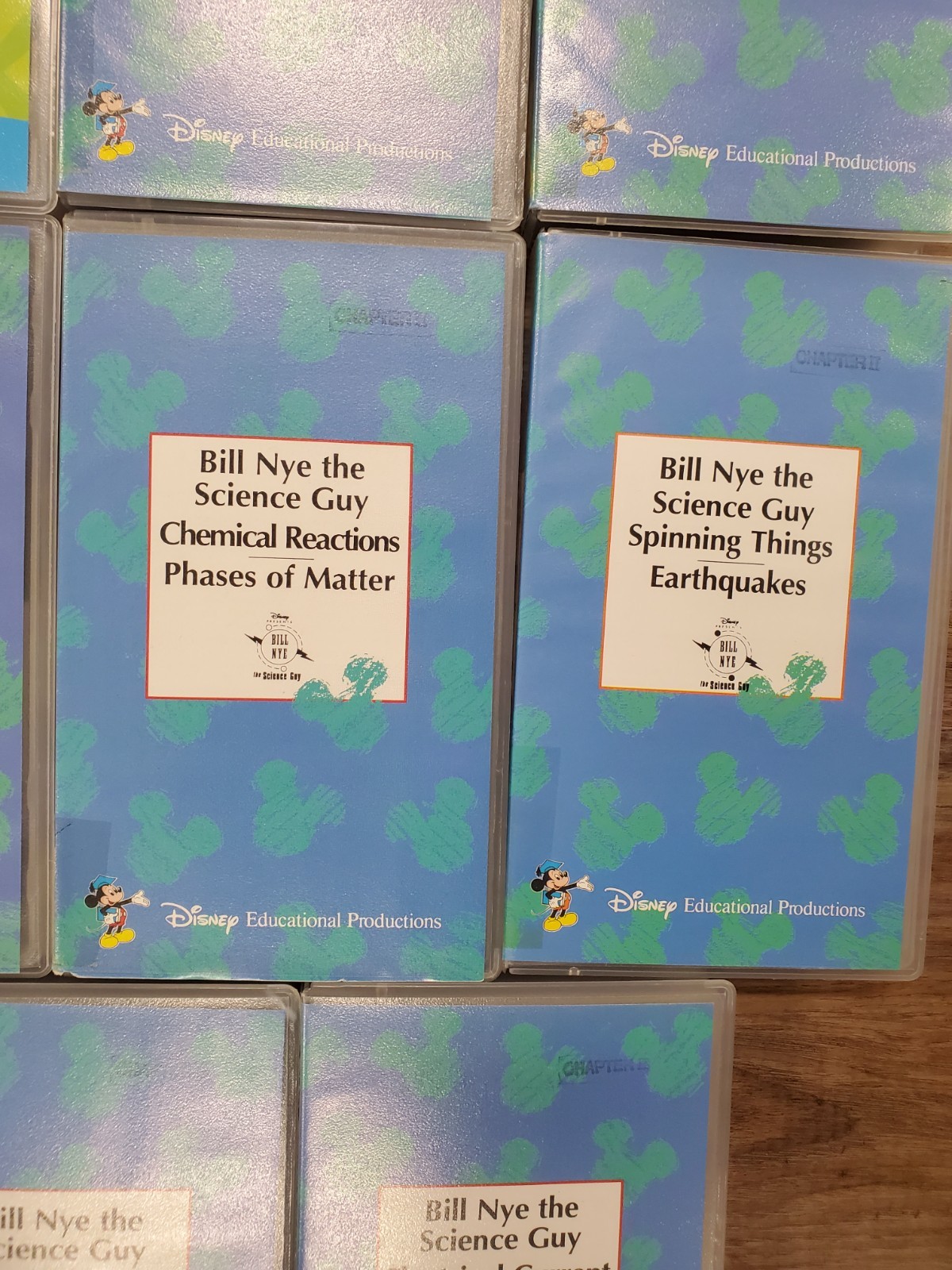 Very Rare Vintage Bill Nye The Science Guy VHS Tape Lot Of 24 - Lot 2