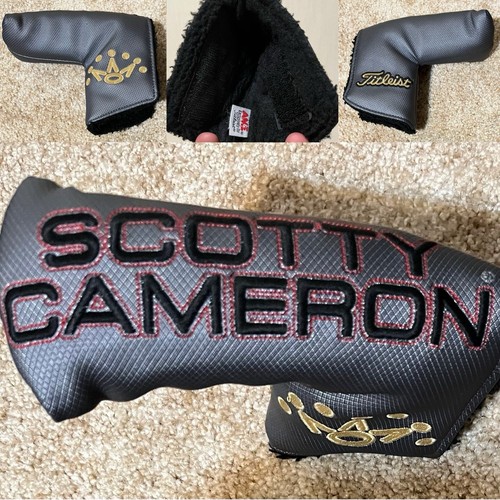TITLEIST Standard Flange BULLSEYE - 35” Brass Putter SCOTTY CAMERON + Headcover - Picture 22 of 22
