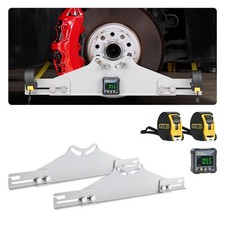 Wheel Alignment Tool2 Pcs Carbon Steel Heavy Duty Toe Camber Alignment Plates
