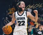 CAITLIN CLARK SIGNED AUTOGRAPHED 8X10 PHOTO IOWA HAWKEYES INDIANA FEVER PSA